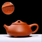 Sand stone scoop pot tea set