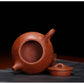 Sand stone scoop pot tea set